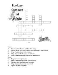 Check spelling or type a new query. Ecology Vocabulary Crossword Puzzle 2 Versions By Make Kids Smart