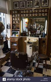 Paul Mole Oldest Barbershop In Manhattan New York Stock Photo 51692980 Alamy In 2021 Barber Shop Barbershop Design Design