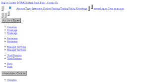 Access Wireless Etrade Com E Trade Financial Investing