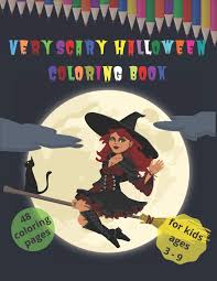 There are many symbols of the holiday, which can be found in the coloring pages we have selected. Very Scary Halloween Coloring Book Halloween Book For Kids 48 Coloring Pages Jar T J 9798682798223 Amazon Com Books
