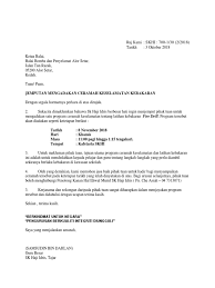 Surat Jemputan Ceramah Bomba