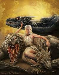 Mother Of Dragons Mother Of Dragons Game Of Thrones Art Famous Monsters