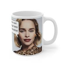 Emilia Clarke Personalised With Your Message Mug