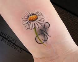 The bony side—the tips of the radius and ulna and everything in between.; 150 Amazing Daisy Tattoos Meanings Ultimate Guide August 2021