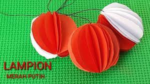 Anak sd pun juga bisa bikin. Cara Membuat Origami Lampion Mudah Untuk Hiasan 17 Agustus Youtube
