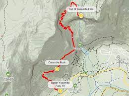 Yosemite Valley Trail Map Upper Yosemite Falls Trail (Yosemite National Park, Ca) | Live And Let Hike