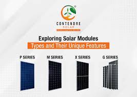 Exploring Solar Modules: Types and Their Unique Features