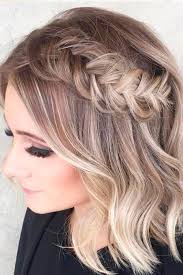 Styled just to one side this braid will complement your bob hairstyle in the best possible way. 45 Cute Easy Updos For Short Hair 2020 Guide