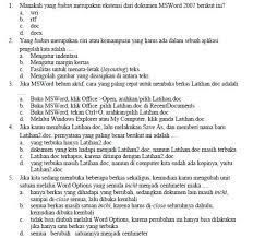 Maybe you would like to learn more about one of these? Soal Ulangan Harian 1 Tik Kelas 8 Smp Semester Ganjil