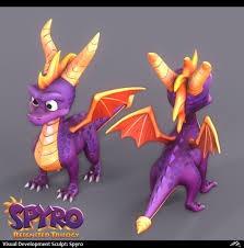 Spyro Reignited Visual Development Sculpt Spyro Chadwick Dusenbery On Artstation At Https Www Artsta In 2020 Spyro The Dragon Game Spyro The Dragon Character Art
