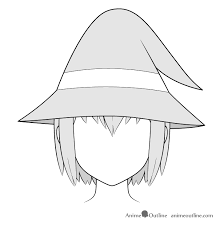 How To Draw Anime Hats Head Ware Animeoutline
