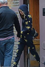 Check out full gallery with 2391 pictures of taylor swift. Cara Delevingne Leaves Taylor Swift S Nyc Home In Leopard Onesie Daily Mail Online