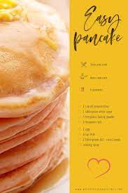Easy Homemade Pancake Recipe Pocket Change Gourmet Recipe Freezer Cooking Recipes Homemade Pancake Recipe Easy Homemade Pancakes