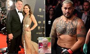 The boxing match between mark hunt and paul gallen has ended 0 0. Paul Gallen To Fight Ufc Heavyweight Mark Hunt In Boxing Match Daily Mail Online