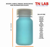 Reagent Wide-Mouth Sample Storage Bottle Polypropylene Plastic 60 ml - 2oz