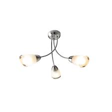 2020 popular 1 trends in lights & lighting, home & garden with living room glass ceiling pendant and 1. Wickes Monica Glass Chrome Pendant Ceiling Light E14 Wickes Co Uk