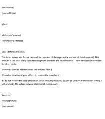 A demand letter is a legal letter which is used to claim compensation or to ask the recipient to perform corrective measures or undertake an action according to a commitment which can be contractual or due to some wrongdoing format of demand letter. Small Claims Demand Letter Sample And Template Word Pdf