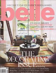 Belle Magazine Feb March Issue Cover Interior Design Awards Belle Magazine Design