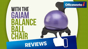 Switory exercise ball for maternity, fitness, stability, balance, birthing & yoga ball 55/65/ 75cm supports 2200lbs swiss ball with quick pump for home, gym, chair, pregnancy 4.2 out of 5 stars 154 £13.99 £ 13. Gaiam Balance Ball Chair Black Officeworks