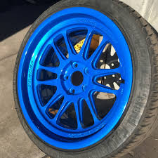 Powder coating gun and cabinet 4. Custom Powder Coating Two Stage Extreme Wheels