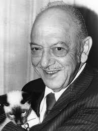 Honoring American voice actor and Siamese cat lover Mel Blanc