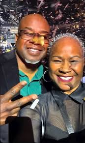 Will and Gwen, his Chocolate Drop, out for the night at a concert. #BB27  #bigbrother