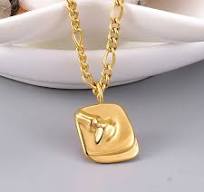 Stainless Steel Human Pendant - Elegant Jewelry Design