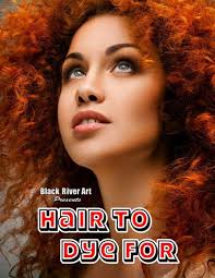 Hair To Dye For Grayscale Coloring Book by Karlon Douglas, Paperback