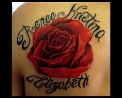 Pretty Rose Tattoos For Men Tattoos With Kids Names Rose Tattoos