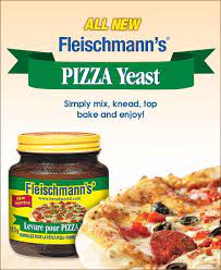 Fleischmann S Make Good Pizza Yeast Pizza Recipes Dough Company Meals