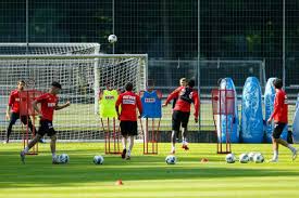 Deutsche fußballnationalmannschaft or die mannschaft) represents germany in men's international football and played its first match in 1908. Positive Coronavirus Tests Bring Scrutiny To German Soccer S Reopening Plans The New York Times