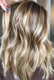 Color Ideas For Thick Hair 2018 Dimensional Blond Hair Styles Long Hair Styles Balayage Hair