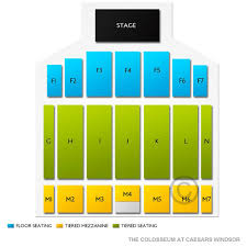 The Colosseum At Caesars Windsor Tickets