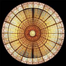 Style incorporating pointed arches, vaulted ceilings and large windows. Stained Glass For Ceilings Domes