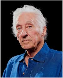 Ed Ruscha & his wooden memorial to “Trees and Plants That Didn't Make It,”  at his studio and garden, for LA Times Image. You get a taste of classic  Ruscha with the