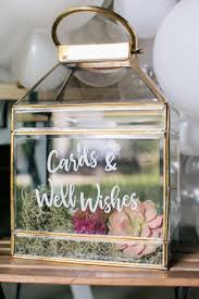 This card box is as cute as can be and make a perfect accent to your rustic wedding decor! Make A Conversation Piece With This Modern Terrarium Card Box 6 8 2019 Box Card Conversation Mo Card Box Wedding Diy Card Box Wedding Wedding Card Diy