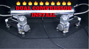 I want to build this asap fur my audi wagon but have no experience in. How To Install New 444c Compressors For Air Suspension Youtube
