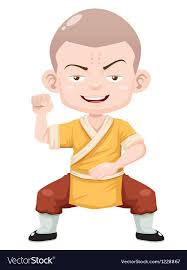 Kung Fu Kid Vector Image On Vectorstock Kids Vector Vector Images Vector Free