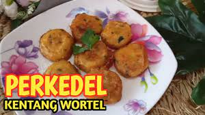 Resep perkedel kornet yang lembut dan tak pecah saat digoreng. Resep Perkedel Kentang Wortel Youtube