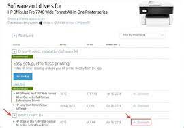 Once you have disconnected both printer and the computer, you can install the driver. Hp 7740 Driver Download Software For Hp Officejet 7740 Full All Printer Drivers