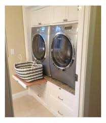 To add even more bells and whistles to your washer pedestal, you can use some drawers. Is This Washer And Dryer Pull Out Shelf Genius