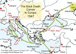 The catastrophic plague known as the black death hit europe in 1348 and swept through the continent rapidly. The Arrival And Spread Of The Black Plague In Europe