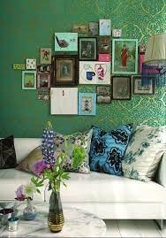 Pin By Jane Hall On Decorating With Wallpaper Emerald Green Living Room Living Room Green Decor