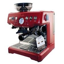 Breville Bes870xl Barista Express Espresso Cappuccino Machine Cranberry Red Breville Espresso Machine Espresso Best Espresso Machine
