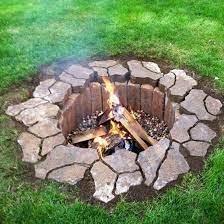 33 Diy Fire Pit Ideas Tutorials Too So Many Good Ideas Pozo De Fuego Fogones De Piedra Jardines Al Aire Libre