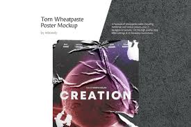 Clear urban canvas for affiche or propaganda. Torn Wheatpaste Poster Mockup On Behance