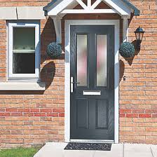 Crystal 4 Panel 2 Light Rh Anthracite Grey Composite Front Door 2090 X 990mm Doors Screwfix Com 2 hour fire tested on timber doors and 4 hour fire tested on steel doors.