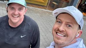 One is in his mid 40's Aidan McManus the other just looks like it Joshua…