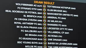 Next season 2021/22 a new format of european club football will be used. Europa League Round Of 32 Draw Who Will Face Who Uefa Europa League Uefa Com