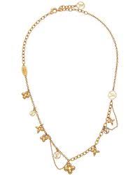 Louise long necklace a reinterpretation of a classic design, the louise long necklace is a statement piece. Louis Vuitton Necklaces For Women Lyst Com